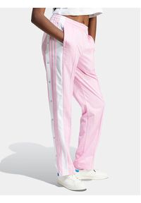 Adidas - adidas Spodnie dresowe Adibreak IP0618 Różowy Regular Fit. Kolor: różowy. Materiał: syntetyk #4