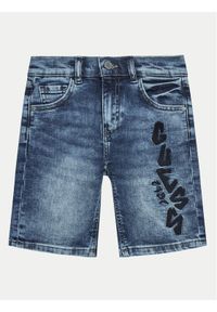 Guess Szorty jeansowe L4GD18 D4GV0 Niebieski Regular Fit. Kolor: niebieski. Materiał: bawełna #1