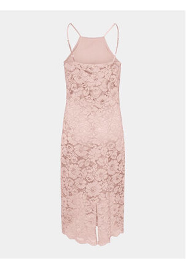 YAS Sukienka koktajlowa Milda 26032368 Różowy Regular Fit. Kolor: różowy. Materiał: bawełna. Styl: wizytowy