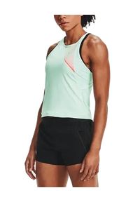 Koszulka damska do biegania Under Armour Qualifier Iso-Chill 1353466. Materiał: materiał, włókno, skóra, nylon. Wzór: gładki. Sport: bieganie, fitness #1