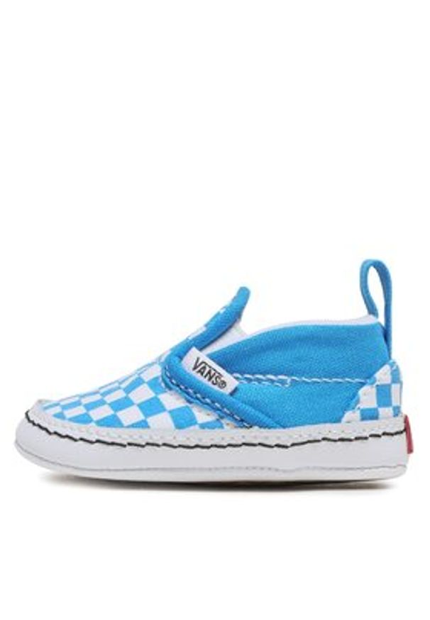 Vans Tenisówki In Slip-On V Crib VN0A2XSL1SI1 Niebieski. Zapięcie: bez zapięcia. Kolor: niebieski. Materiał: materiał