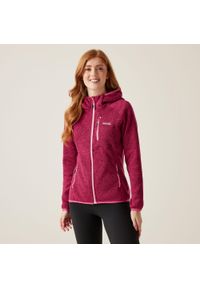 Polar turystyczny damski Newhill Regatta z kapturem. Typ kołnierza: kaptur. Kolor: pomarańczowy. Materiał: polar. Sport: turystyka piesza #1