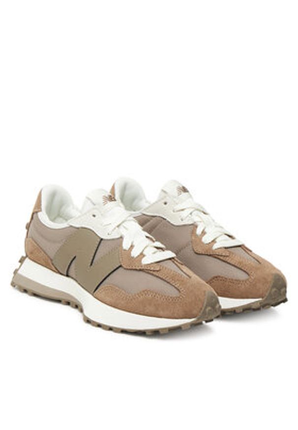 New Balance Sneakersy U327LNC W Brązowy. Kolor: brązowy. Materiał: materiał