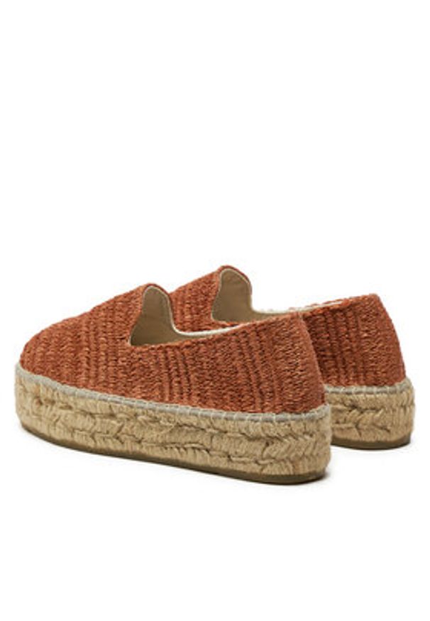 Manebi Espadryle Yucatan Double Sole Espadrilles G 0.9 D0 Pomarańczowy. Kolor: pomarańczowy. Materiał: materiał