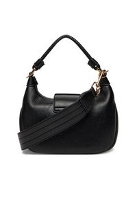 Love Moschino - LOVE MOSCHINO Torebka JC4090PP1NLI0000 Czarny. Kolor: czarny. Materiał: skórzane