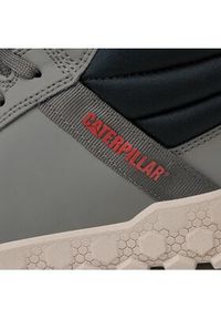 CATerpillar Sneakersy Hex + Mid P111351 Szary. Kolor: szary. Materiał: skóra #4