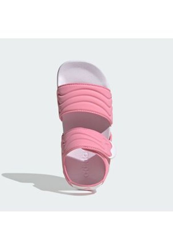 Adidas - adidas Sandały adilette Sandal 3 JS2518 Różowy. Kolor: różowy. Materiał: syntetyk