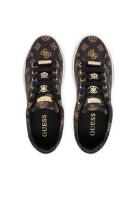 Guess Sneakersy FLPSTA FAL12 Brązowy. Kolor: brązowy. Materiał: skóra #3