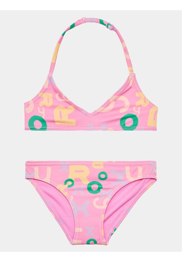 Roxy Strój kąpielowy Funny Bambino ERLX203174 Różowy. Kolor: różowy. Materiał: syntetyk