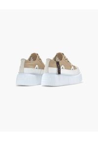 Inuikii - INUIKII MATILDA CANVAS LOW Sneakersy damskie. Okazja: na co dzień. Kolor: szary. Materiał: materiał, jeans, bawełna, guma. Szerokość cholewki: normalna #3