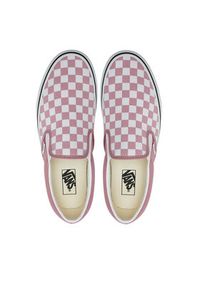 Vans Tenisówki Classic Slip-On VN0A2Z41C3S1 Różowy. Zapięcie: bez zapięcia. Kolor: różowy. Materiał: materiał #6