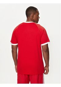 Adidas - adidas T-Shirt Adicolor Classics 3-Stripes T-Shirt IA4852 Czerwony Regular Fit. Kolor: czerwony. Materiał: bawełna #3