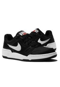 Buty męskie sportowe sneakersy Nike FULL FORCE LO. Kolor: czarny, biały, wielokolorowy. Sport: bieganie