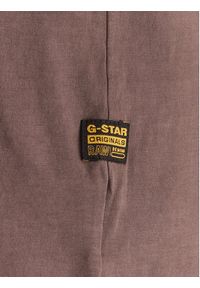 G-Star RAW - G-Star Raw T-Shirt Text Back D25971-2653 Niebieski Relaxed Fit. Kolor: niebieski. Materiał: bawełna #3