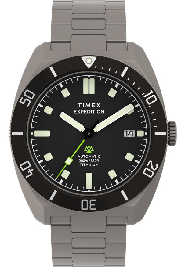 Zegarek Timex Zegarek męski Timex TW2Y63800 szary. Kolor: szary