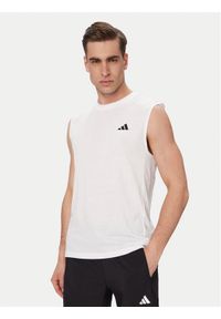 Adidas - adidas Koszulka techniczna Workout Essentials Feelready KD5424 Biały Regular Fit. Kolor: biały. Materiał: bawełna #1