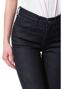 Wrangler - SPODNIE WRANGLER DAMSKIE HIGH SKINNY RINSEWASH W27HCQ023. Stan: podwyższony. Materiał: jeans #9