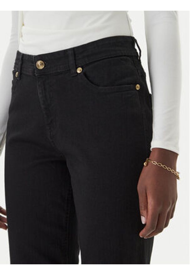 Versace Jeans Couture Jeansy 80HAB581 CDW00 Czarny Slim Fit. Kolor: czarny