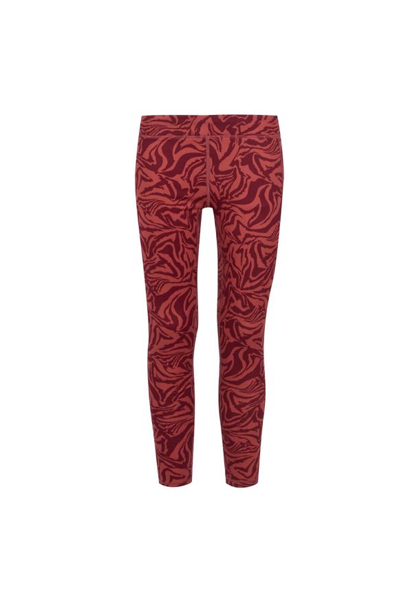 Legginsy fitness dziecięce Regatta Barlia Winter. Okazja: na uczelnię. Kolor: czerwony. Styl: sportowy