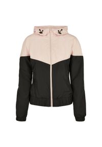 Urban Classics - Wiatrówka Damska Arrow. Kolor: czarny, różowy, wielokolorowy. Sport: turystyka piesza #1