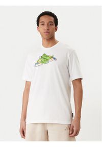 Adidas - adidas T-Shirt Novelty Mini Graphic JZ5037 Biały Regular Fit. Kolor: biały. Materiał: bawełna #1