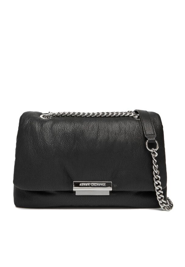 Armani Exchange Torebka XW000355 AF17240 UC001 Czarny. Kolor: czarny. Materiał: skórzane