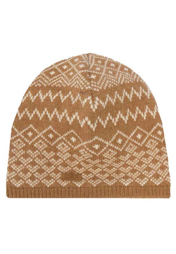 CMP Czapka 5505687 Beżowy. Kolor: beżowy. Materiał: wełna