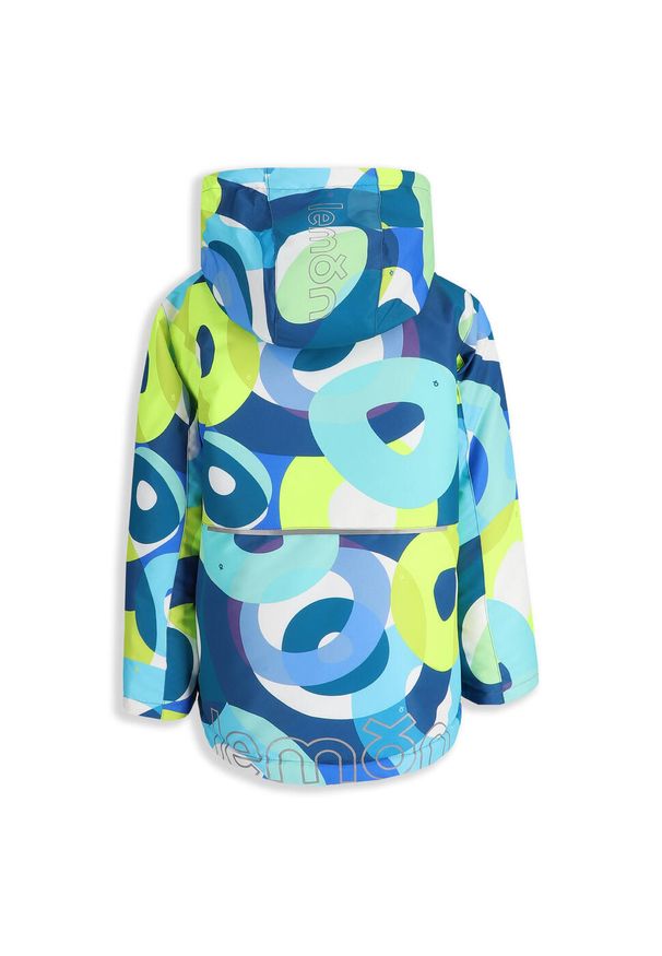 Kurtka narciarska dziecięca wodoodporna Lemon Explore ZL5. Kolor: wielokolorowy. Materiał: poliester. Sezon: zima. Sport: narciarstwo