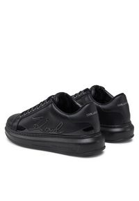Karl Lagerfeld - KARL LAGERFELD Sneakersy Kapri KL52548F Czarny. Kolor: czarny. Materiał: skóra #4