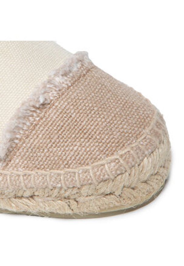 Castañer Espadryle Kampala/001 021852-203 Beżowy. Kolor: beżowy. Materiał: materiał