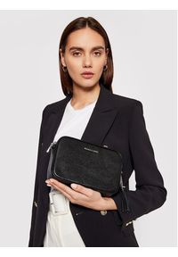MICHAEL Michael Kors Torebka Ginny 32F7SGNM8L Czarny. Kolor: czarny. Materiał: skórzane #7