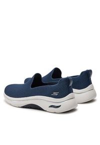 skechers - Skechers Sneakersy 125313/NVW Granatowy. Kolor: niebieski #4