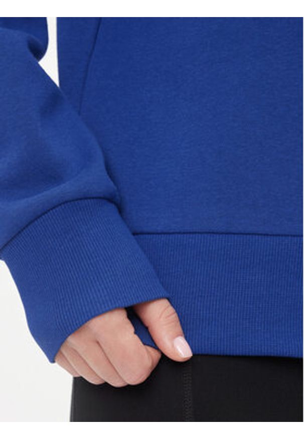 Under Armour Bluza Ua Rival Fleece Hz 1379492 Niebieski Loose Fit. Kolor: niebieski. Materiał: bawełna