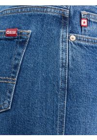 Big-Star - Jeansy damskie z prostą nogawką niebieskie Myrra 313. Okazja: na co dzień. Kolor: niebieski. Styl: casual, sportowy #9