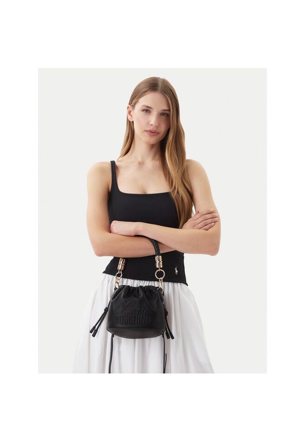 Love Moschino - Torebka LOVE MOSCHINO. Kolor: czarny