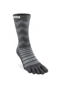 Skarpety trailowe Injinji Crew Wool. Kolor: szary #1