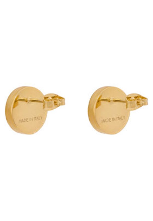 Elisabetta Franchi Kolczyki OR-51A-61E2-V160 Czarny. Materiał: metalowe. Kolor: czarny