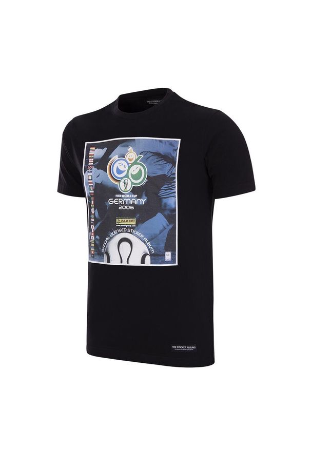 COPA FOOTBALL - Koszulka dla dorosłych - Panini FIFA Mistrzostwa Świata Niemcy 2006 - Czarna. Kolor: czarny. Sport: piłka nożna