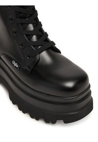 Buffalo Trzewiki Jupiter Lace Up Mid 1622609 Czarny. Kolor: czarny. Materiał: skóra #6