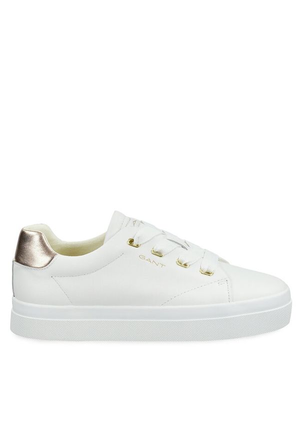 GANT - Sneakersy Gant. Kolor: biały