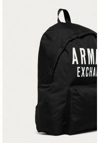 Armani Exchange - Plecak. Kolor: czarny