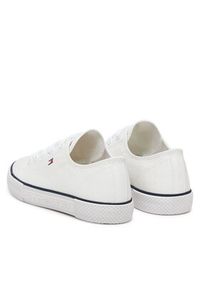 TOMMY HILFIGER - Tommy Hilfiger Trampki T3X9-33846-0890100 Biały. Kolor: biały. Materiał: materiał