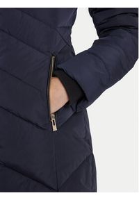 Morgan Płaszcz zimowy 252-GCLEA Granatowy Slim Fit. Kolor: niebieski. Materiał: syntetyk. Sezon: zima #6