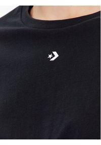 Converse T-Shirt Star Chevron Twist 10024546-A01 Czarny Cropped Fit. Kolor: czarny. Materiał: bawełna #5