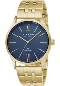 Zegarek Strand Zegarek męski Strand S720GXGLSG złoty. Kolor: złoty #1