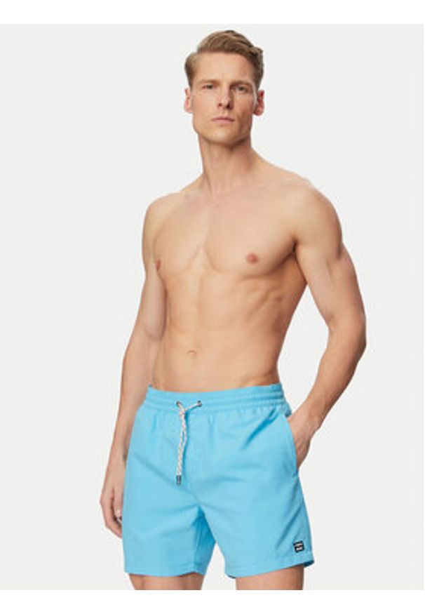 Billabong Szorty kąpielowe All Day EBYJV00134 Turkusowy Regular Fit. Kolor: turkusowy. Materiał: syntetyk