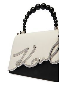 Karl Lagerfeld - KARL LAGERFELD Torebka B3W30015 Biały. Kolor: biały. Materiał: skórzane #4