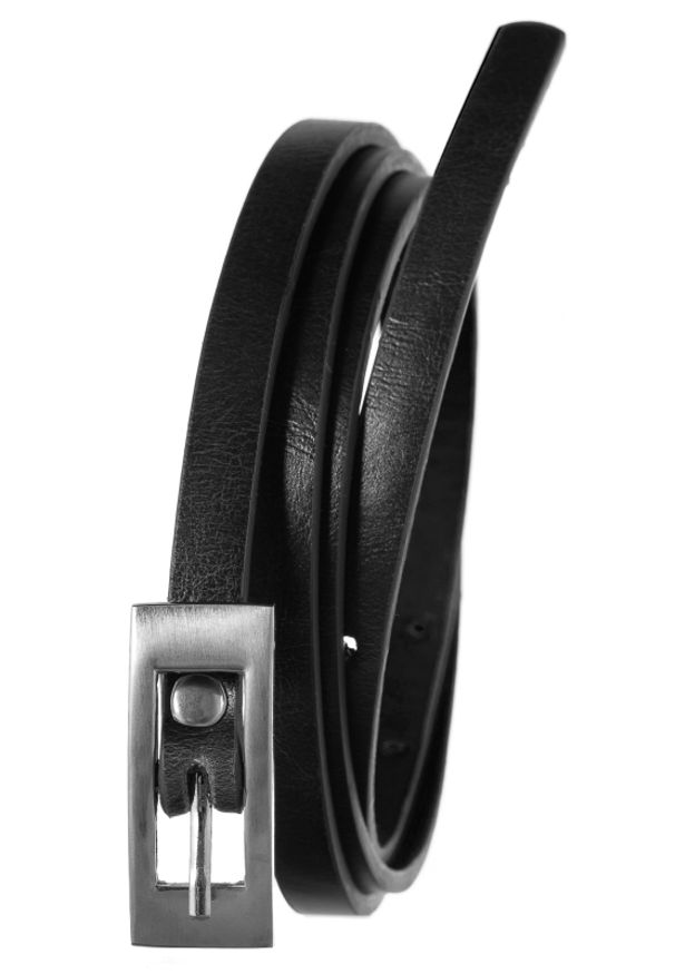 4U CAVALDI - Pasek damski Cavaldi BB-CV-11A BLACK 105 czarny. Kolor: czarny. Materiał: skóra ekologiczna