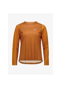 Bluza rowerowa damska POC Motion Air L/S Jersey. Kolor: brązowy. Materiał: jersey #1