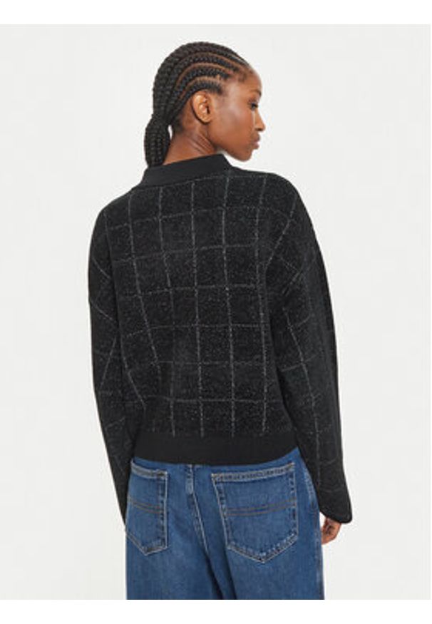 BOSS - Boss Kardigan Fironia 50523746 Czarny Regular Fit. Kolor: czarny. Materiał: wiskoza